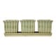 preview thumbnail 10 of 31, White Square Ceramic Small Planter (Set of 3)