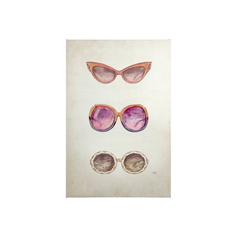 Sunglass Collection II (28 x 42) Canvas Art Print - Small