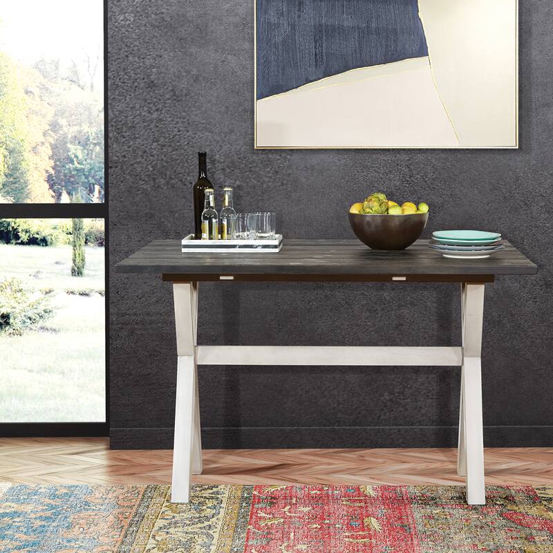 OSP Home Furnishings Flip Top Table