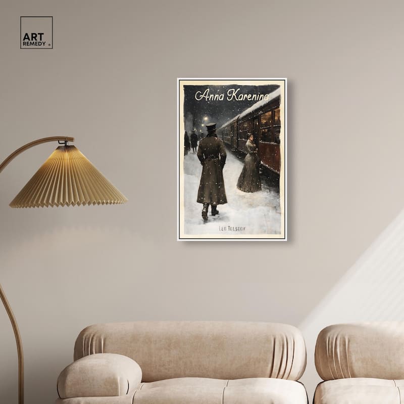Anna Karenina Canvas by Art Remedy