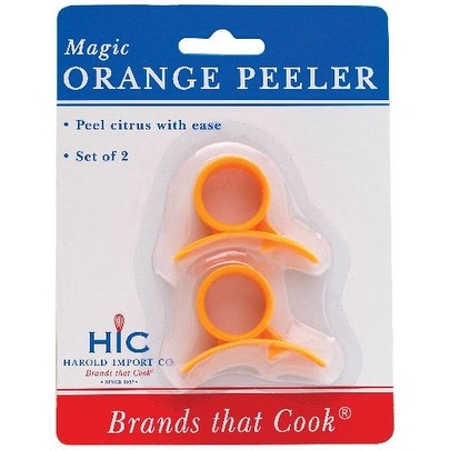 HIC 234 Magic Orange Peeler, Plastic, 3"