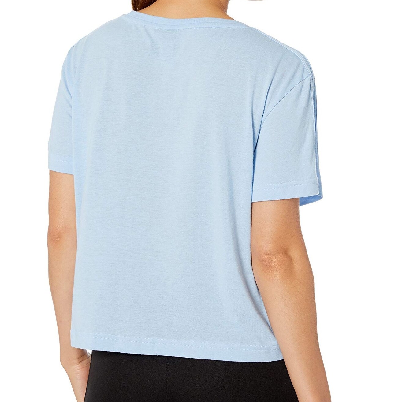 baby blue adidas t shirt women's