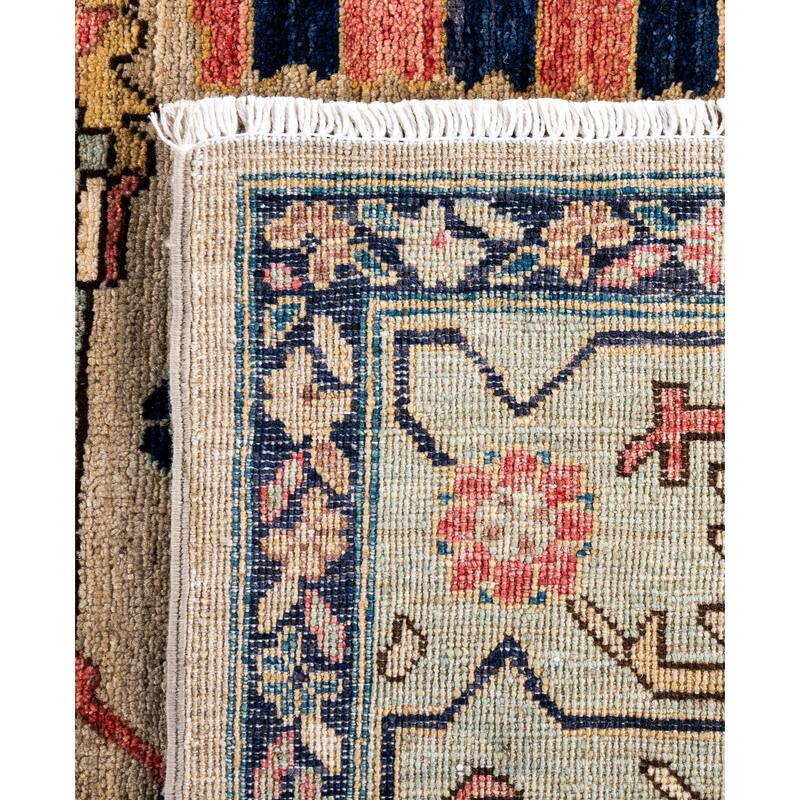 Serapi One-of-a-Kind Hand-Knotted Area Rug - Beige - 9' 1" x 12' 0"