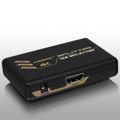 Shop Aluratek 4k 1x2 Hdmi Video Splitter Support 3d For Amazon