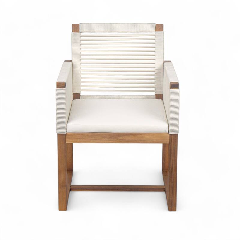 Outdoor Dining Chairs Set Of 2 (Excluding the table)