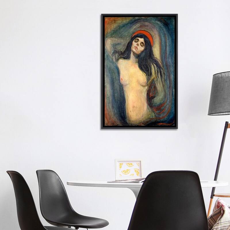 iCanvas "Madonna, 1895" by Edvard Munch Framed