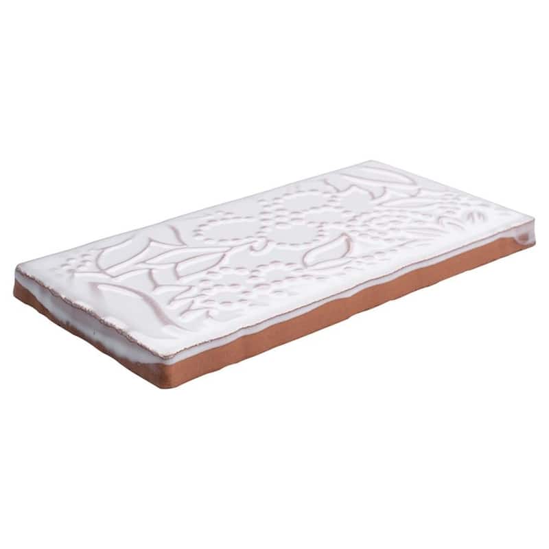 Merola Tile Antic Feelings Milk 3" x 6" Ceramic Wall Tile