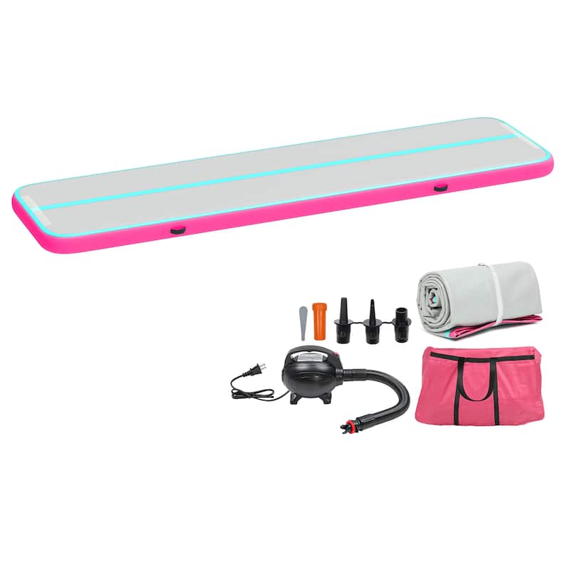 Air Track Tumbling Mat with Electric for Gym Yoga Water