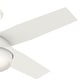 preview thumbnail 6 of 23, Hunter 44" Dempsey Ceiling Fan with LED Light Kit and Handheld Remote - Contemporary, Transitional, Industrial