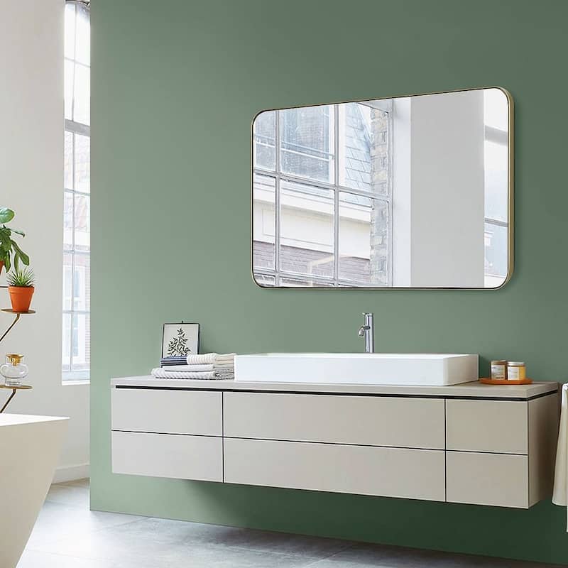 Rathburn Metal Venetian Wall Mounted Mirror