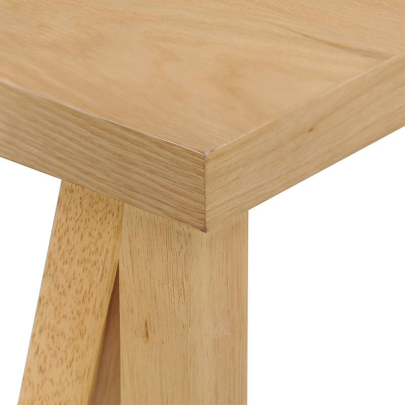 Sabine Rectangle Wood Farmhouse Dining Table by Christopher Knight Home