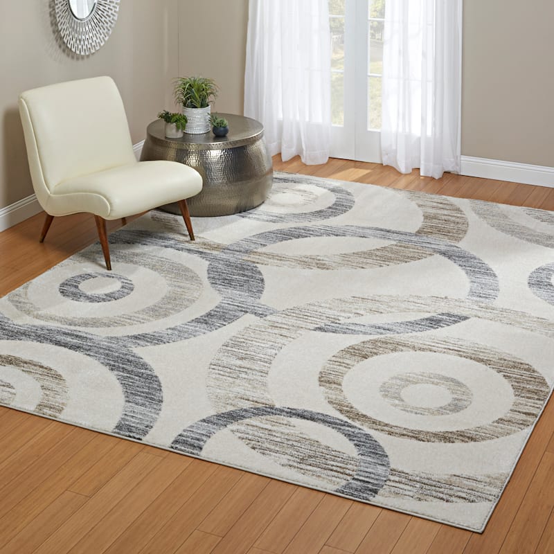 Gertmenian Barcelona Polyester / Polypropylene Turfted High-Low Area Rug Collection