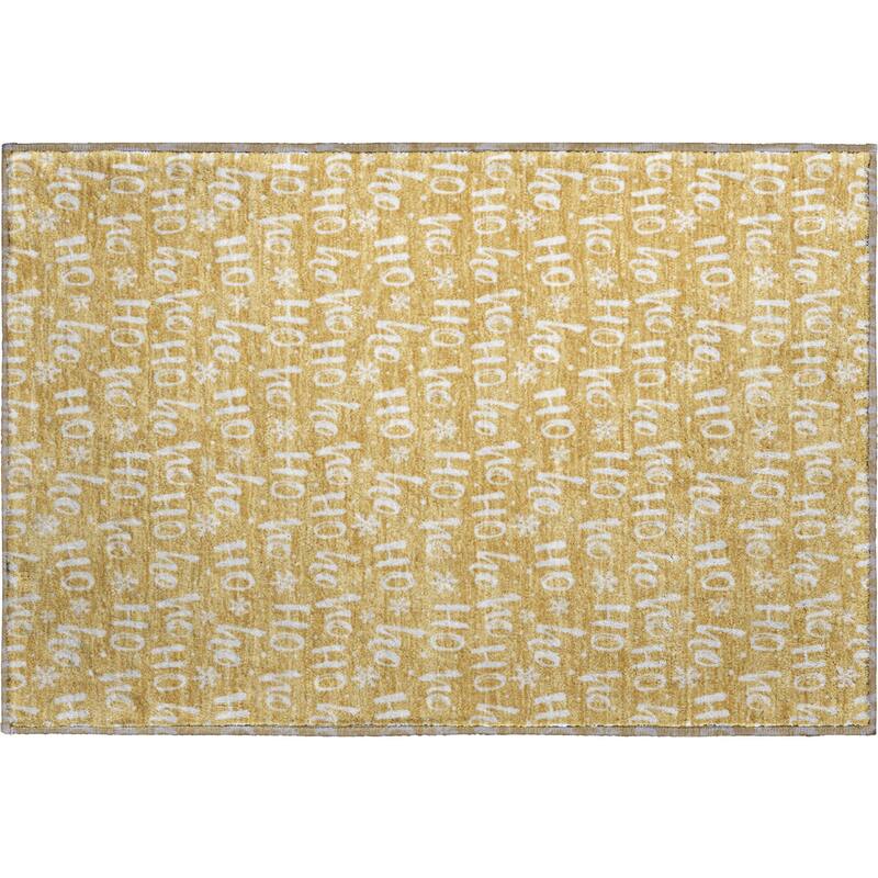 Premium Washable Super Soft Christmas Ho Ho Mayfield Rug