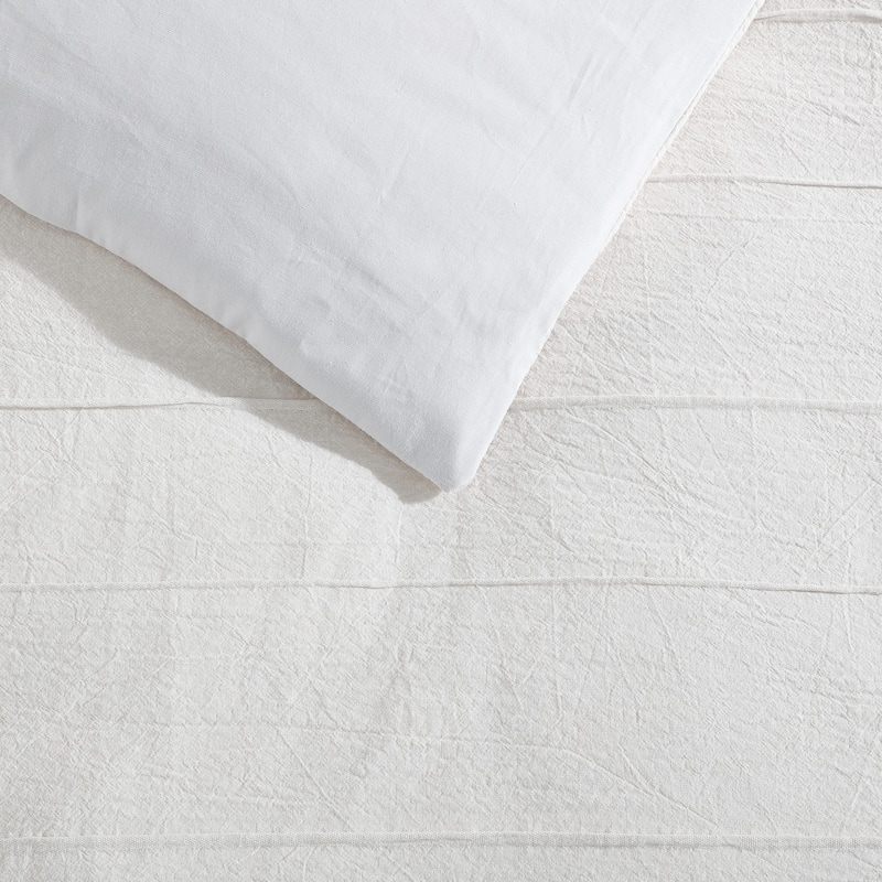 Vera Wang Woven Tucks Reversible Comforter Set