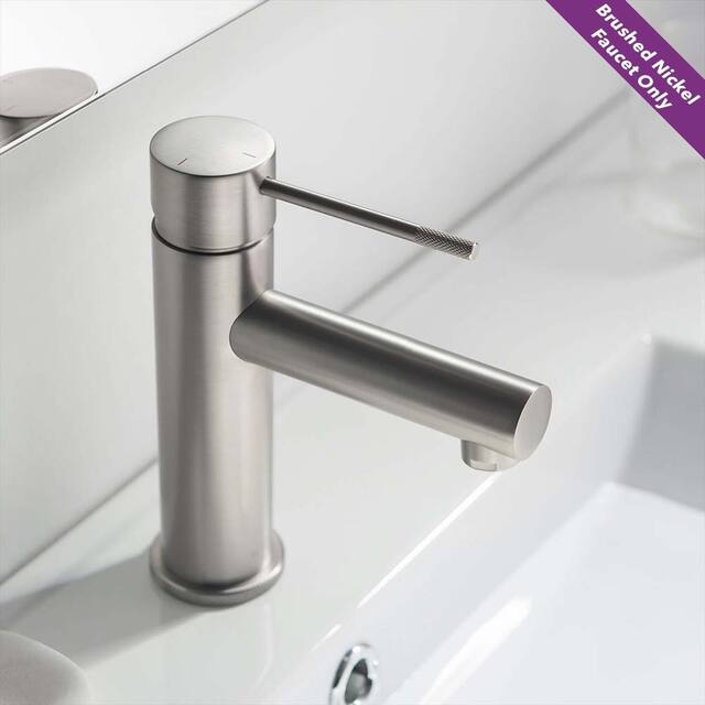 Luxury Solid Brass Single Hole Bathroom Faucet