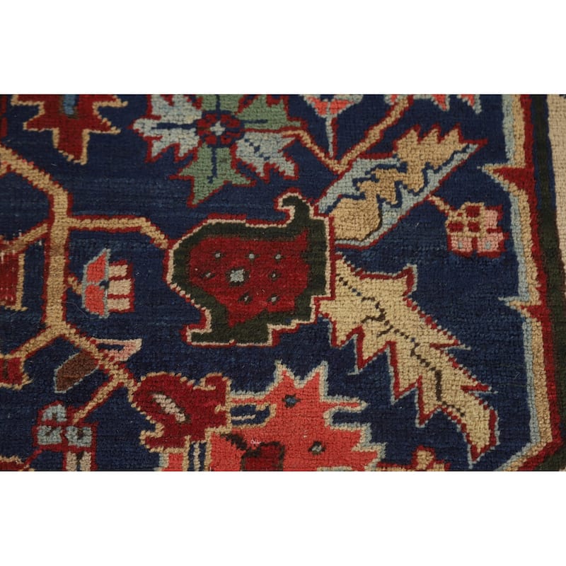 Tabriz Persian Antique Area Rug Hand-Knotted Wool Carpet - 8'1"x 10'10"