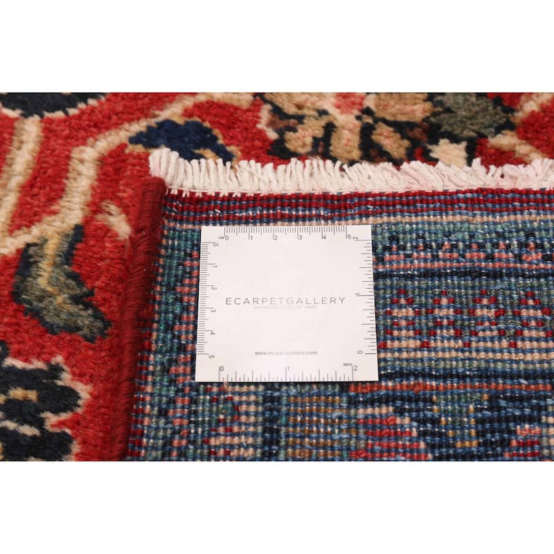 ECARPETGALLERY Hand-knotted Anadol Red Wool Rug - 3'7 x 10'3