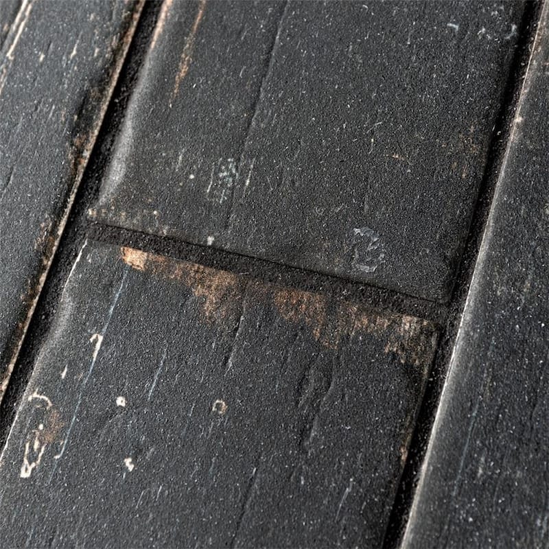 Merola Tile Retro Nero 2-3/4" x 23-1/2" Porcelain Floor and Wall Tile