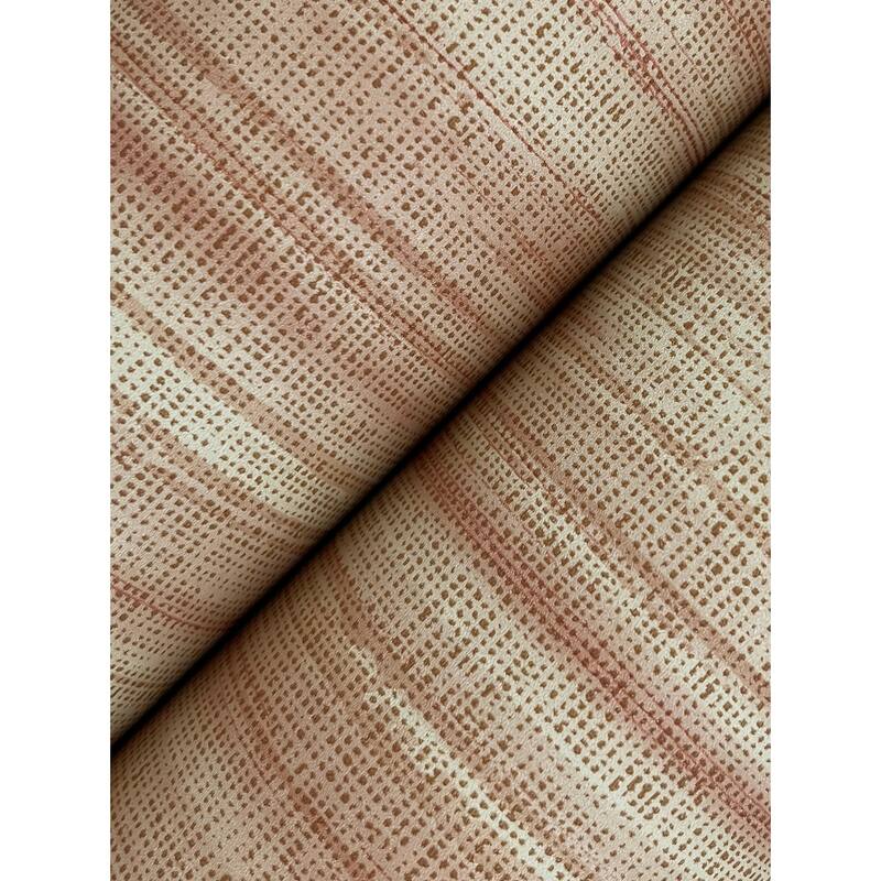 Ronald Redding Brushed Linen Brick Wallpaper