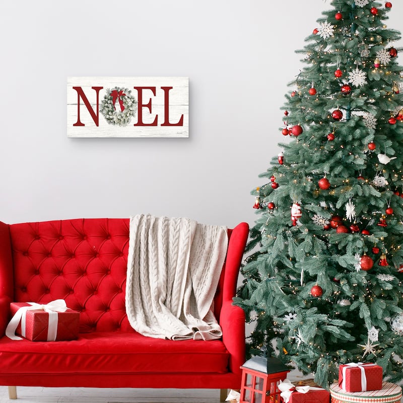 Christmas Noel Canvas Art Print