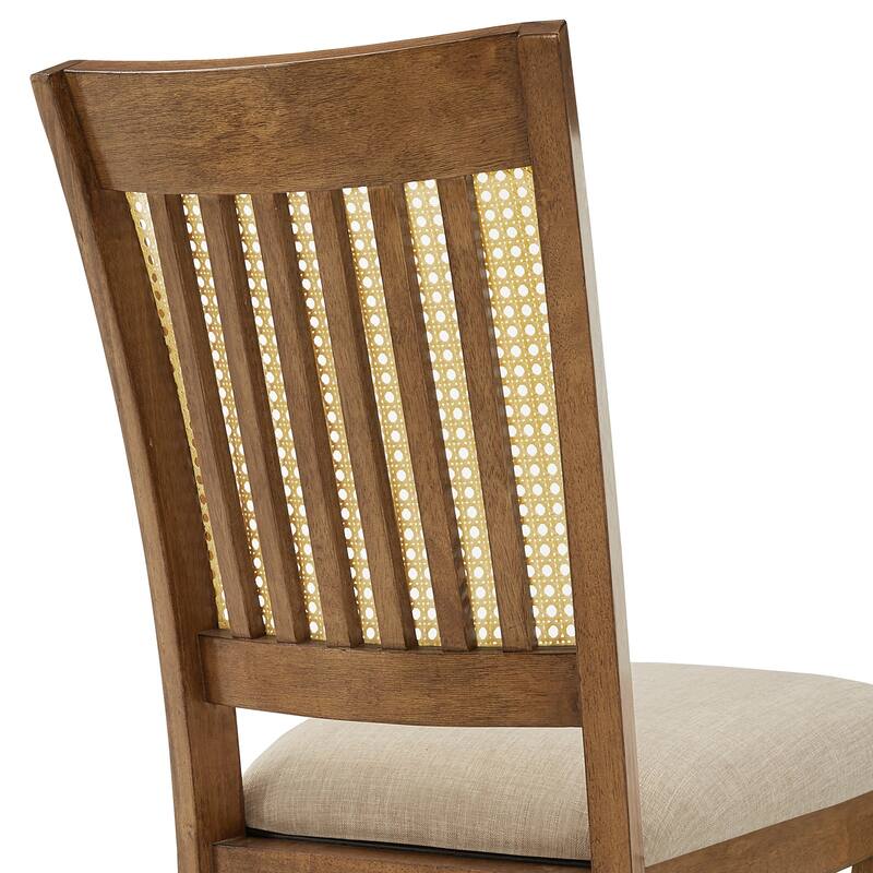 Plaga Cane Accent 3-Piece Dining Set by iNSPIRE Q Classic