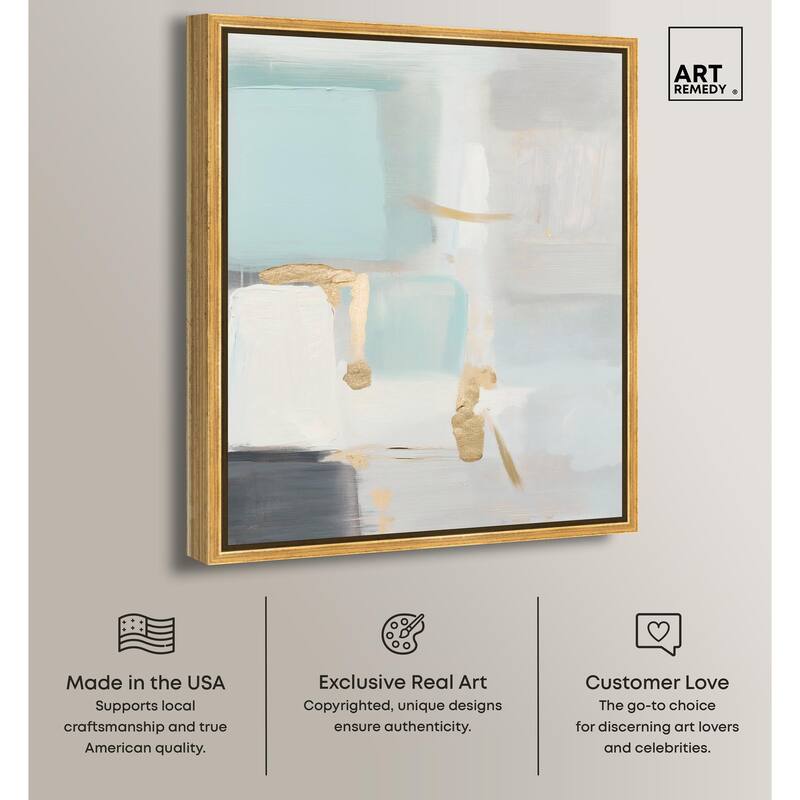 Pale Radiance I Canvas by Art Remedy