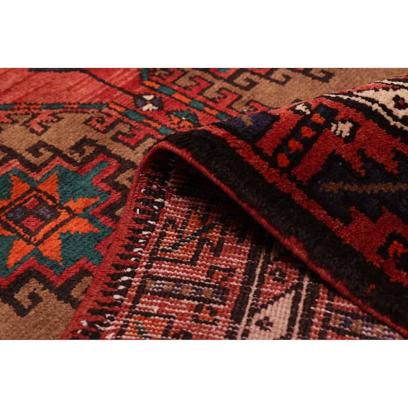 ECARPETGALLERY Hand-knotted Konya Anatolian Brown, Red Wool Rug - 3'8 x 13'11