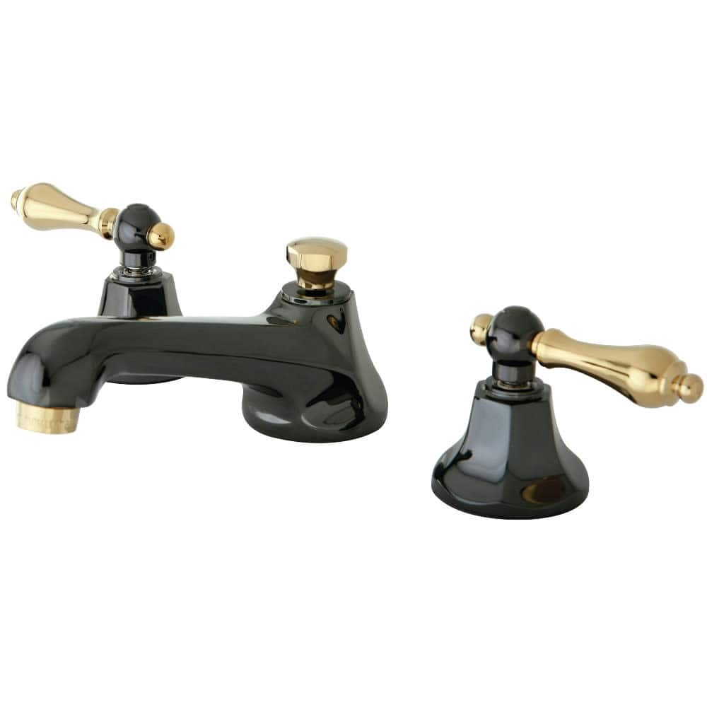 Kingston Brass Water Onyx Widespread Double Handle Brass Bathroom