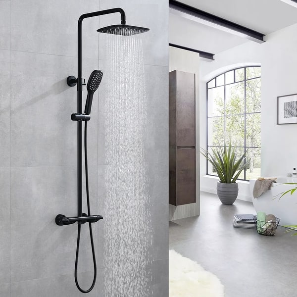 1-Spray 7.68 in. Single Wall Mount Fixed Rain Shower Head in Chrome Pink 1-Spray 7.68 in. Single Wall Mount Fixed Rain Shower Head in Chrome Pink