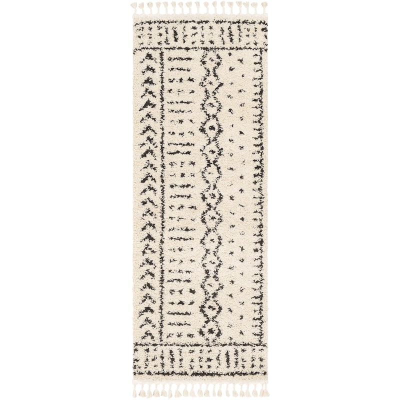 Livabliss Berber Shag Moroccan Area Rug