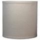 preview thumbnail 16 of 17, Classic Drum Linen Lamp Shade, 8" to 16" Bottom Size 10" - Natural Linen