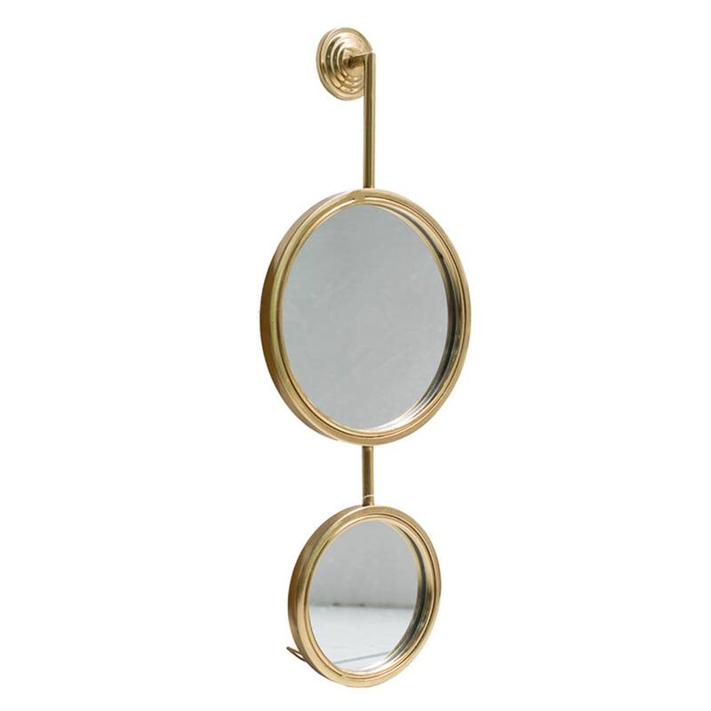2 Circle Mirrors for Wall Decor