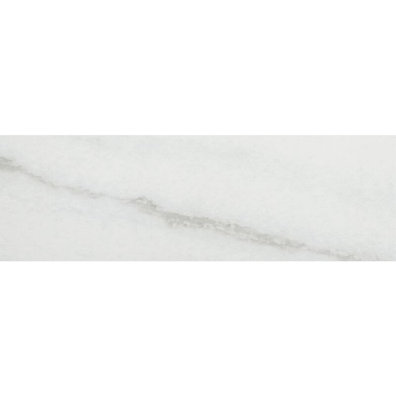 The Tile Life Penthouse 4x12 White Fantasy Glossy Porcelain Floor & Wall Tile