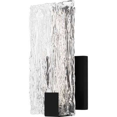 Winter Integrated LED Matte Black Wall Sconce
