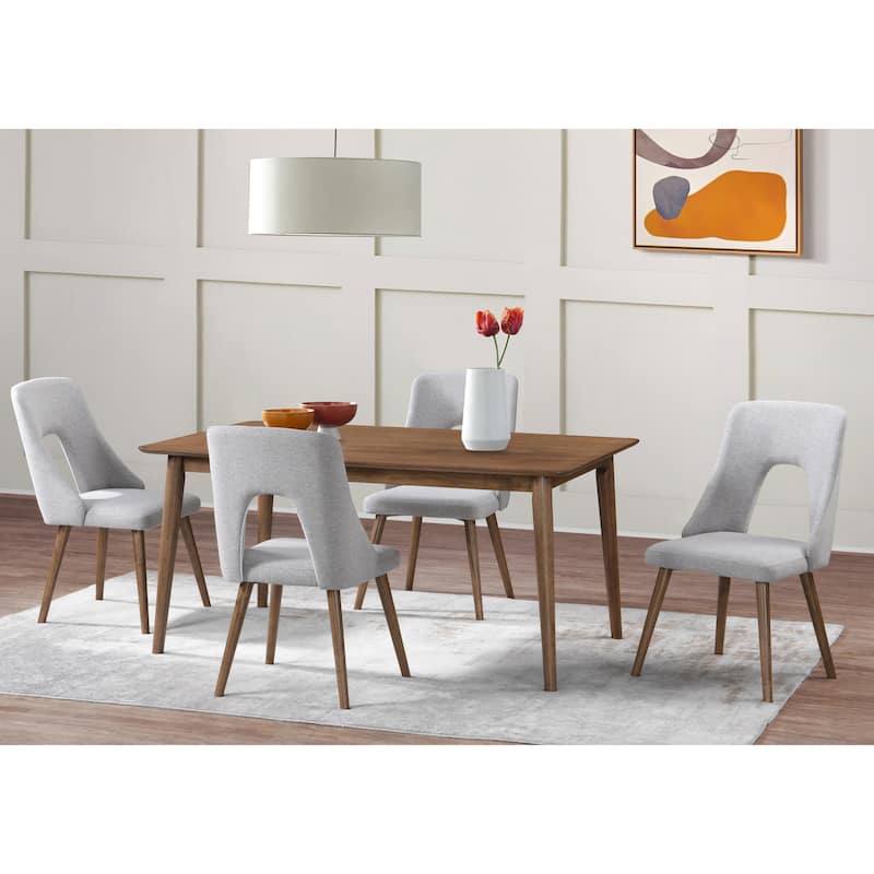 Lifestorey Clover Solid Wood Dining Chair (Set of 2)