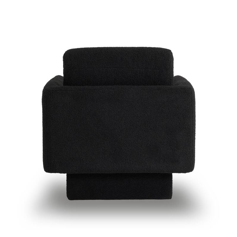 Luxurious Teddy Velvet Swivel Chair for Ultimate Comfort and Style