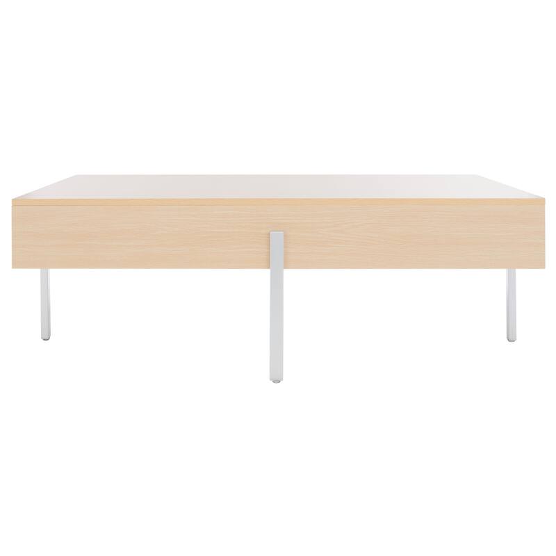 SAFAVIEH Tawnee Coffee Table - 47" W x 30" D x 16" H - 47Wx30Dx16H - Natural