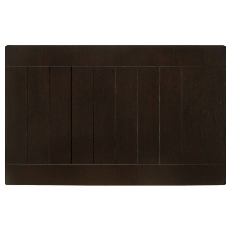 Dalila Rectangular Wood Frame Dining Table Set