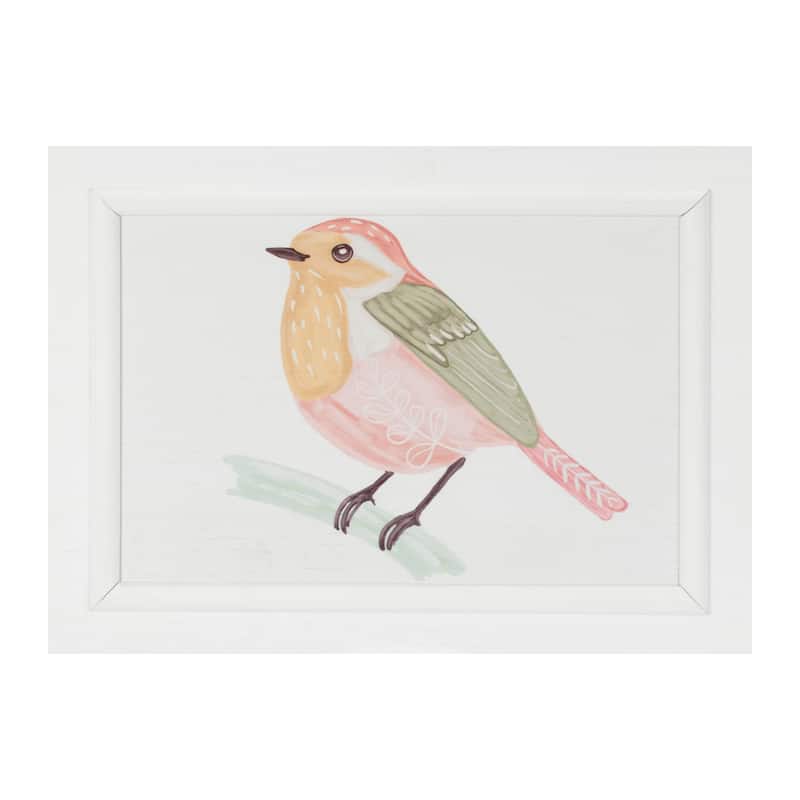 Framed Bird and Butterfly Wall Plaque (Set of 2)