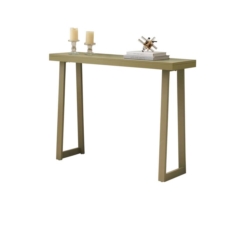 Claude Collection Wood 44" Modern Console Table with Shelf