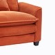 preview thumbnail 13 of 45, Organnice 40" Chenille Lounge Chair for Reading, Modern Couch Cozy Sofa Bed with Ottoman, Living Room Single Sofa Accent Chair