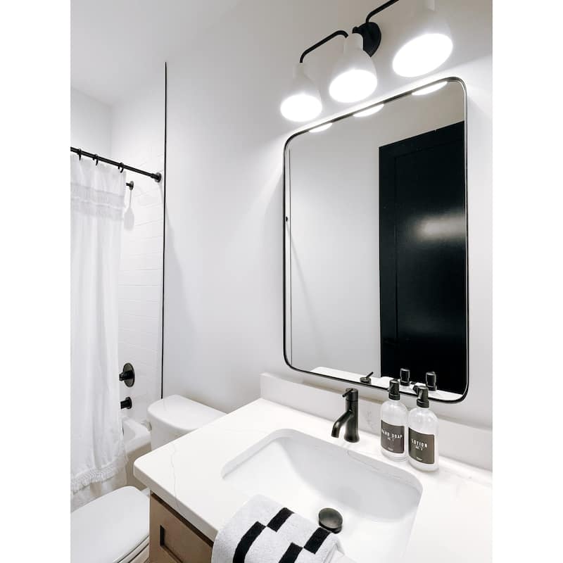 Highland Rounded Corner Vanity Mirror