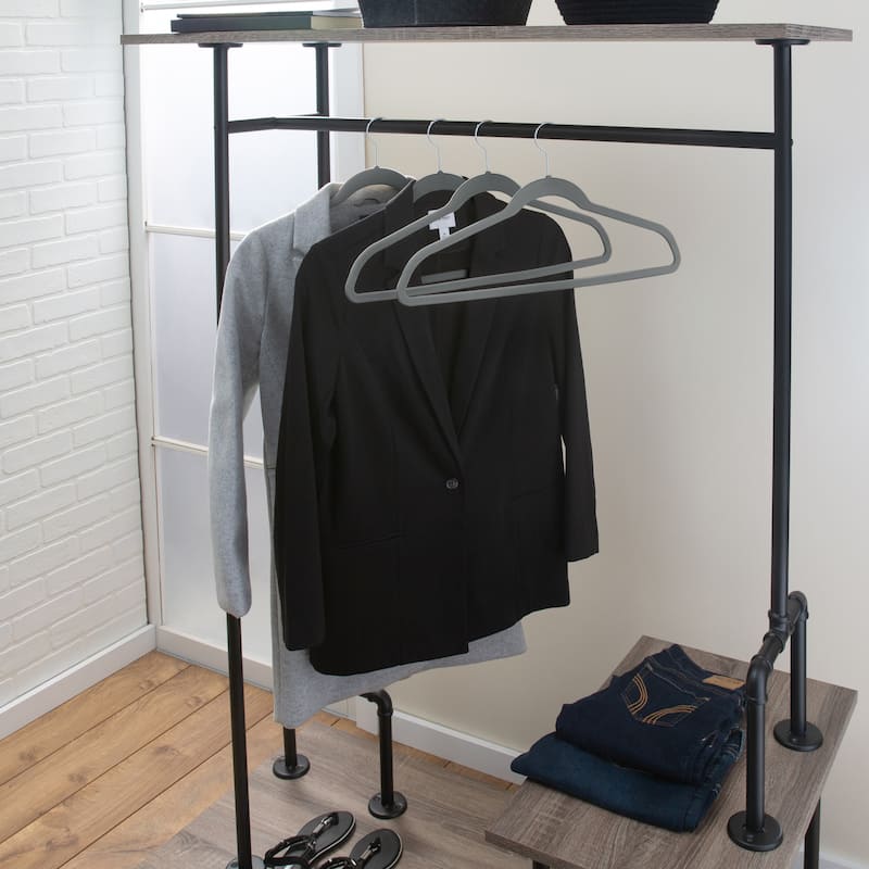 Simplify 24 Pack Extra Wide Velvet Coat Hangers