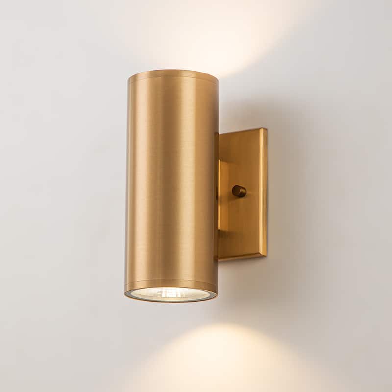 2 - Light Modern Industrial LED Outdoor Wall Sconce