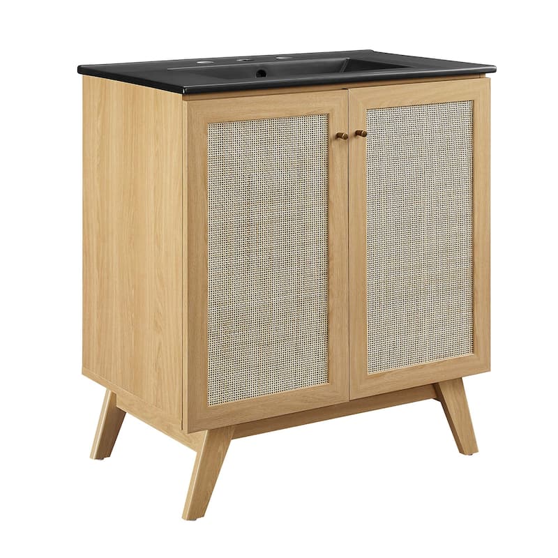 Soma 30" Bathroom Vanity - Oak - Oak Finish