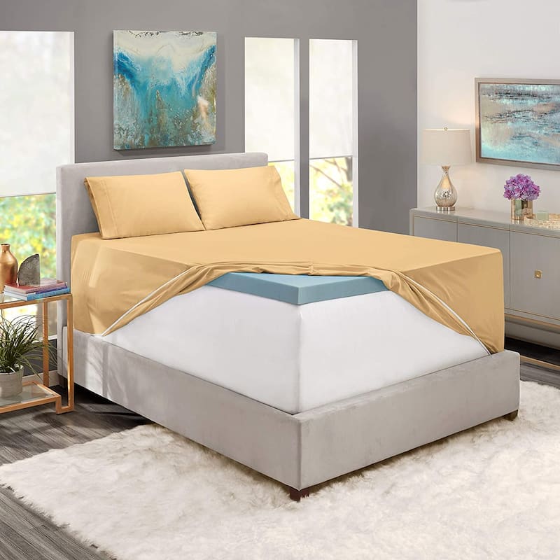 Empyrean Bedding 18"-24" Extra Deep Pocket Sheets Set - Ultra Soft Luxury Bed Sheet Set