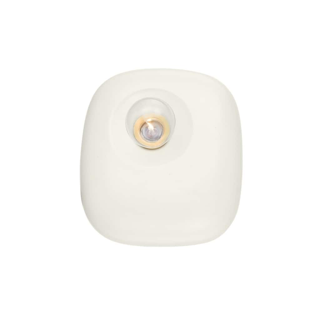Colleen 1 Light Bath Sconce - Aged Brass/Satin Ivory