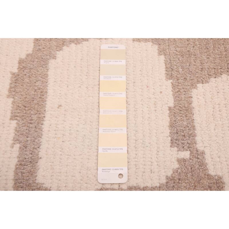 ECARPETGALLERY Hand-knotted Pak Finest Marrakesh Cream Wool Rug - 8'11 x 12'0