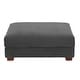 preview thumbnail 49 of 56, Modern Corduroy Fabric Oversized Accent Ottoman