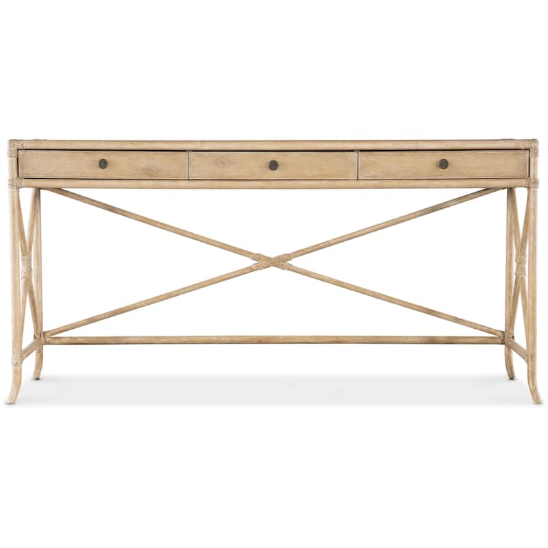 Hooker Furniture 6950-80171 Retreat 19" Wide Wood Top Maple and Oak